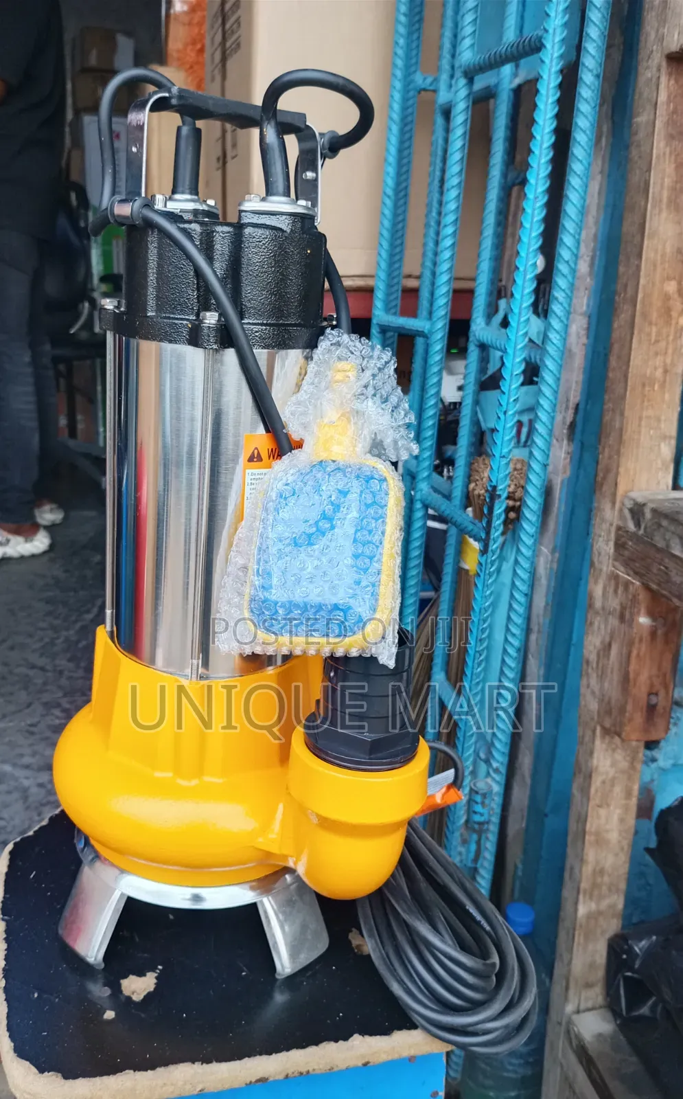 1.5hp Sewage/Fountain Submersible Water Pump. 100% Copper Coil