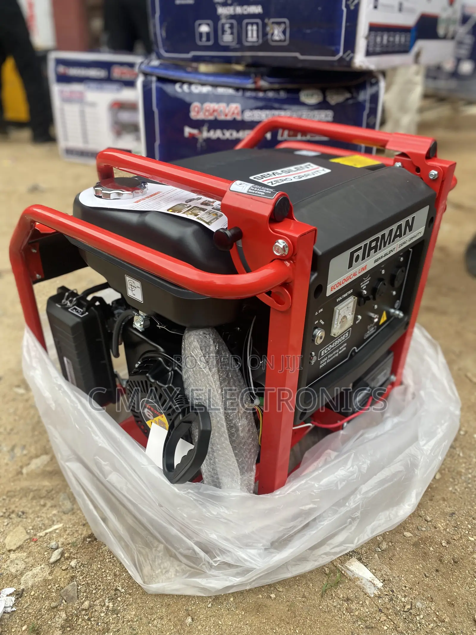 Firman Eco-4990 4.5kva Petrol Generator [Copper]