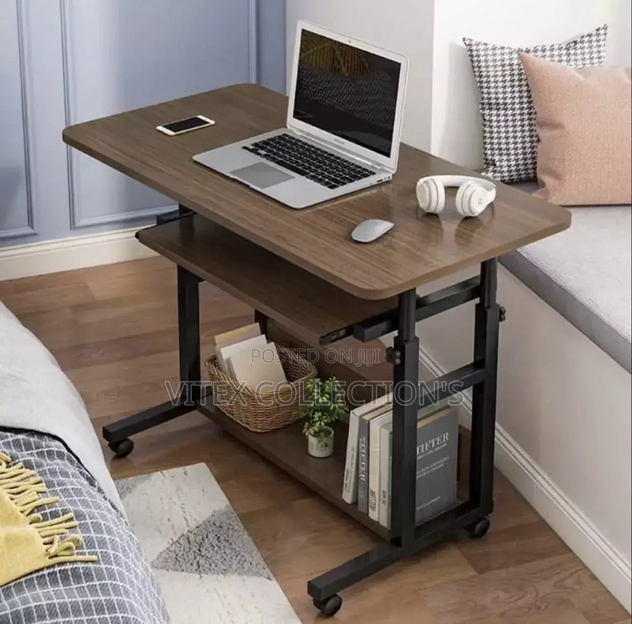 3layer Adjustable Laptop Tablet With Drawer