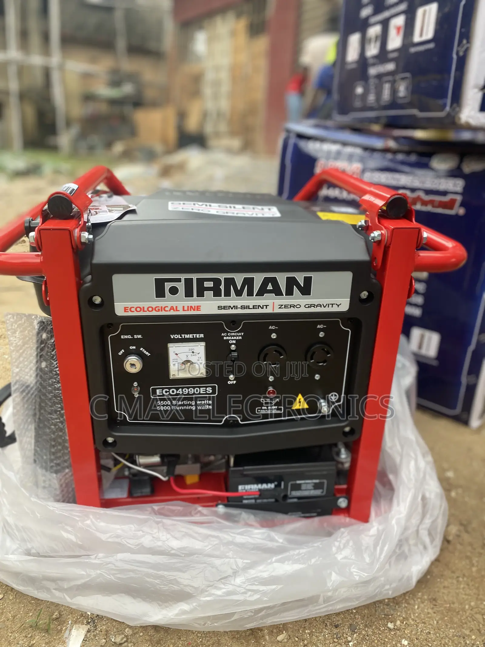 Firman 4.5kva Petrol Generator 100% Copper Coil