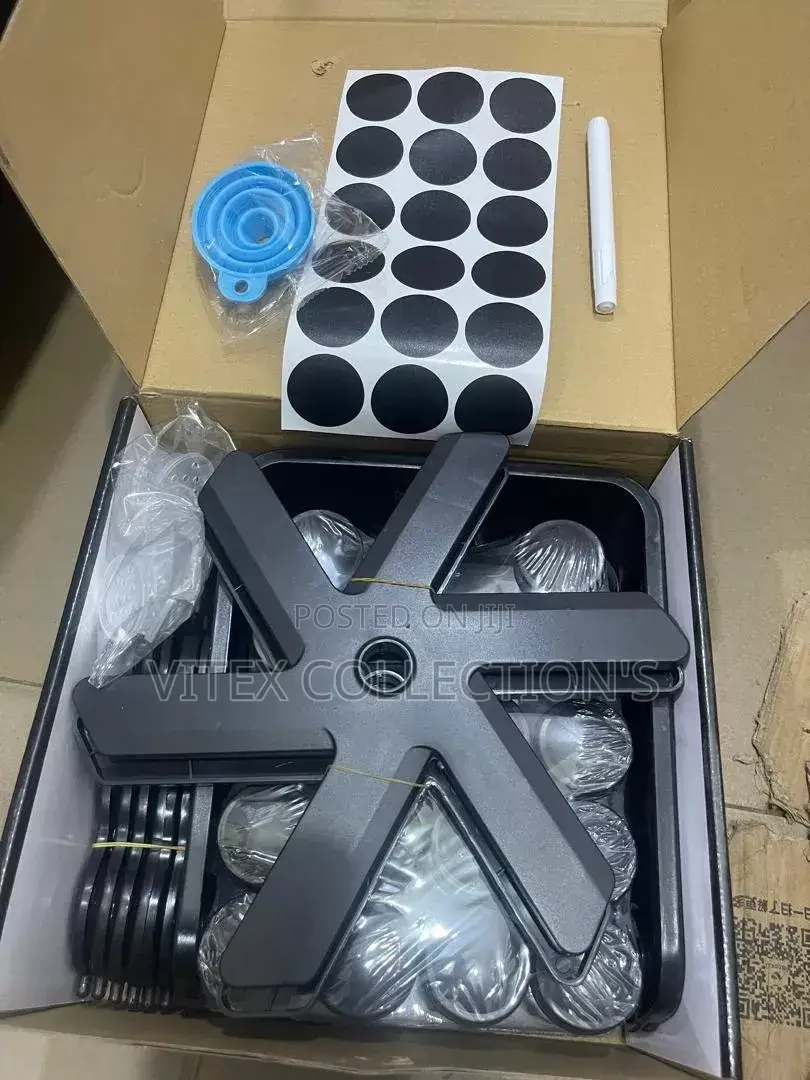 18pcs Rotating Spice Rack