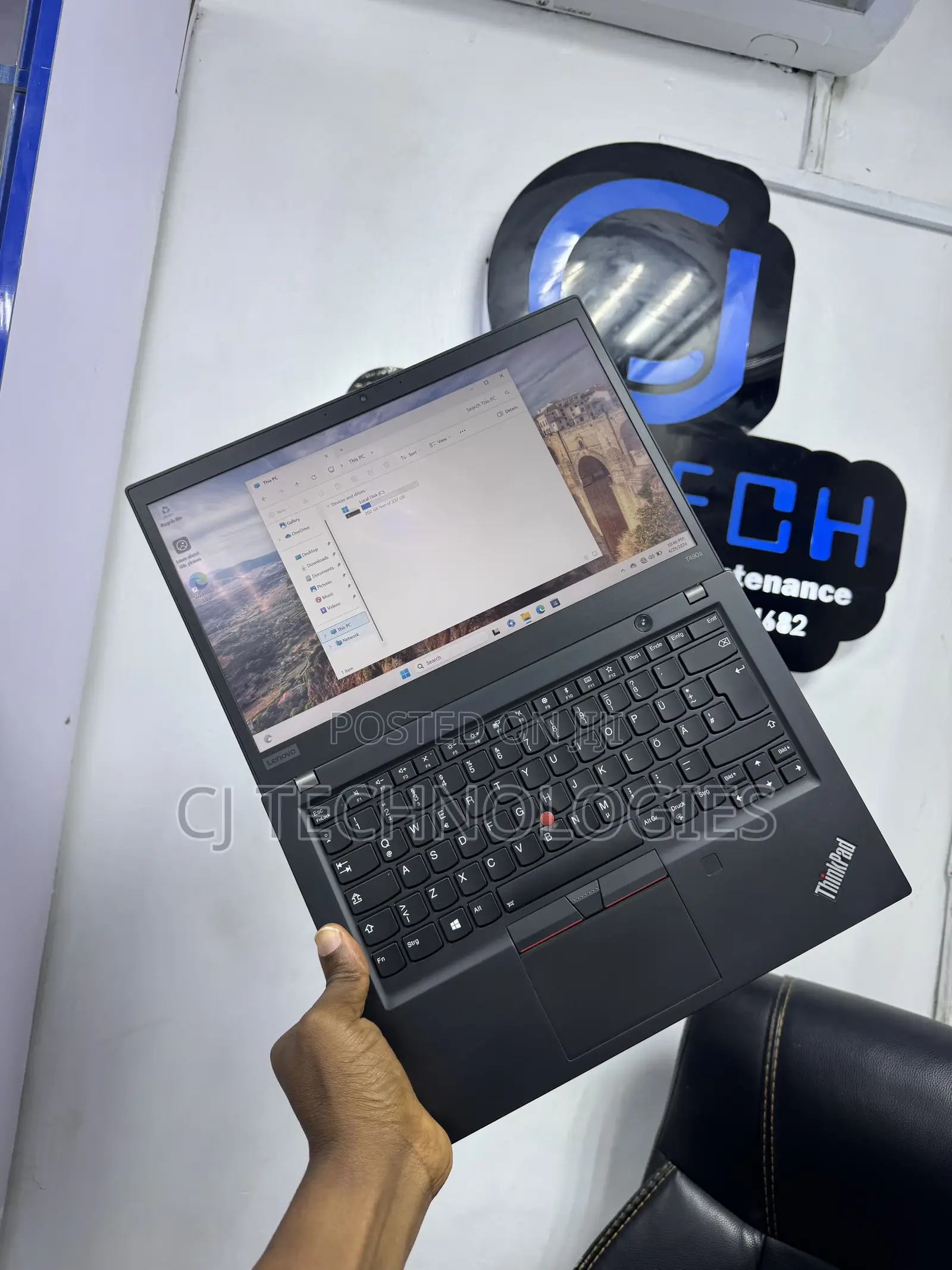 Laptop Lenovo ThinkPad T490s 8GB Intel Core i5 SSD 256GB