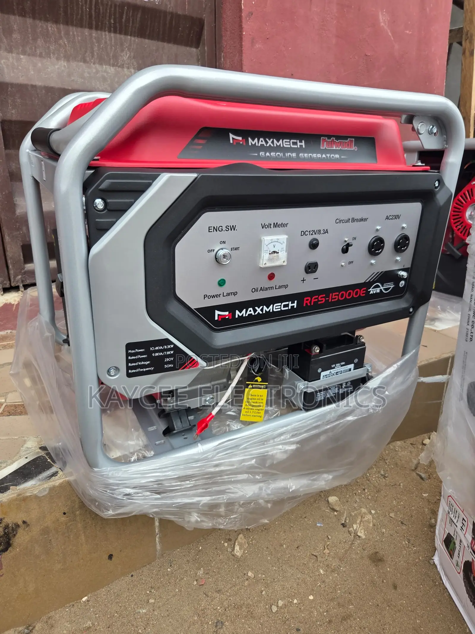 Original Maxmech 15kva Generator With Pure Copper Winding
