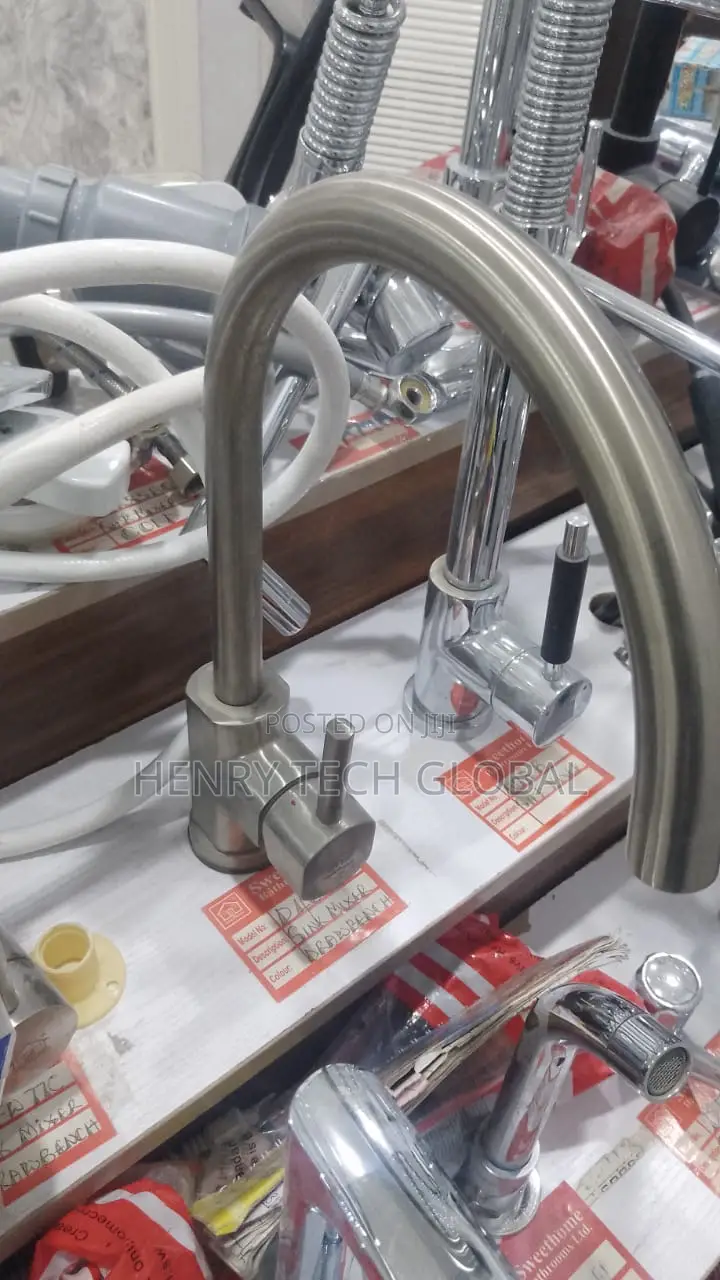 Kitchen Mixer Tap (Long Neck)