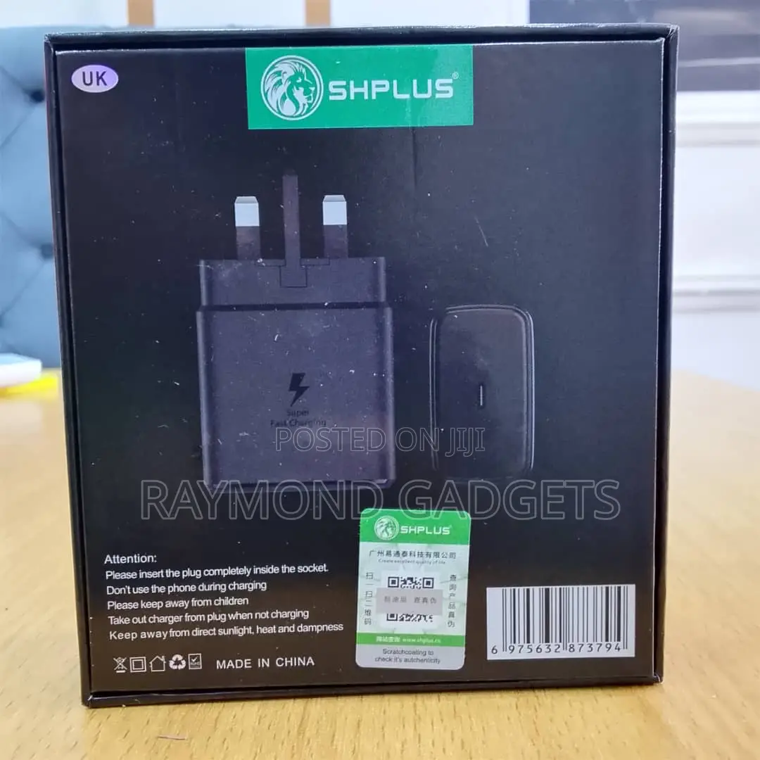 Shplus 120w Pd Fast Charger Adapter With Usb-C to Usb-C Cable (5a)