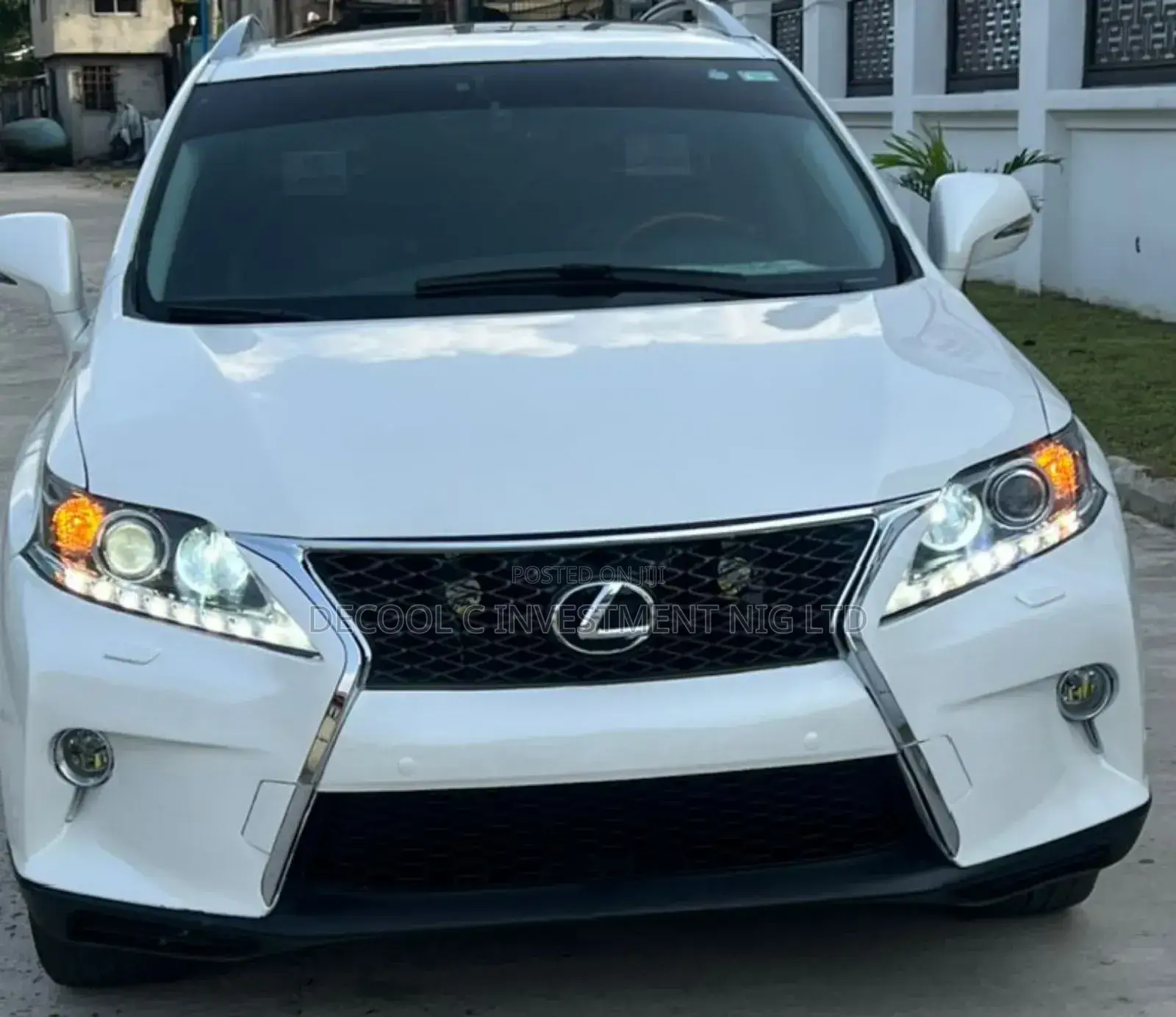 Lexus RX 350 FWD 2012 White