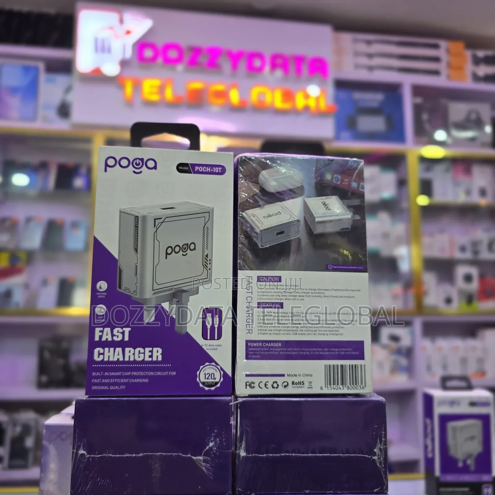 Poga 120w Poch-10t Fast Charger