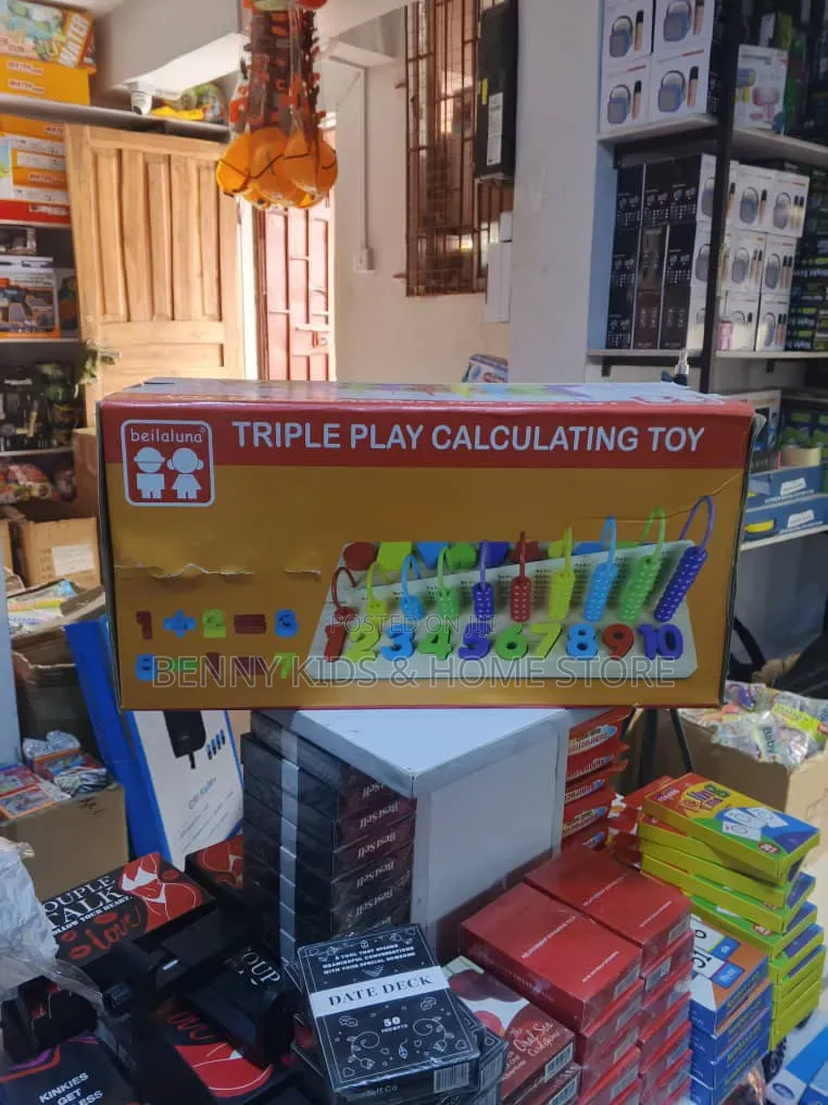 Triple Play Calculating Toy
