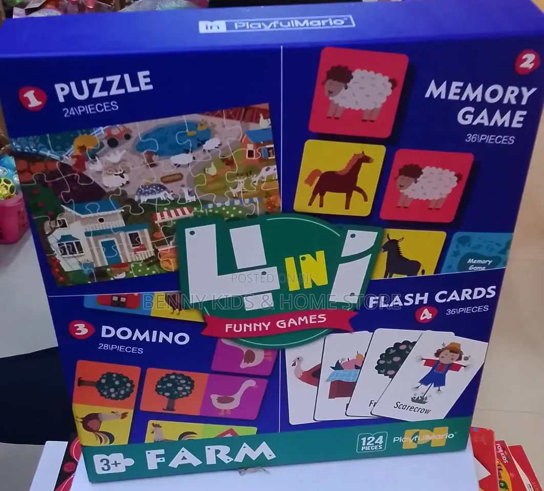 4in1 Family Puzzle Set