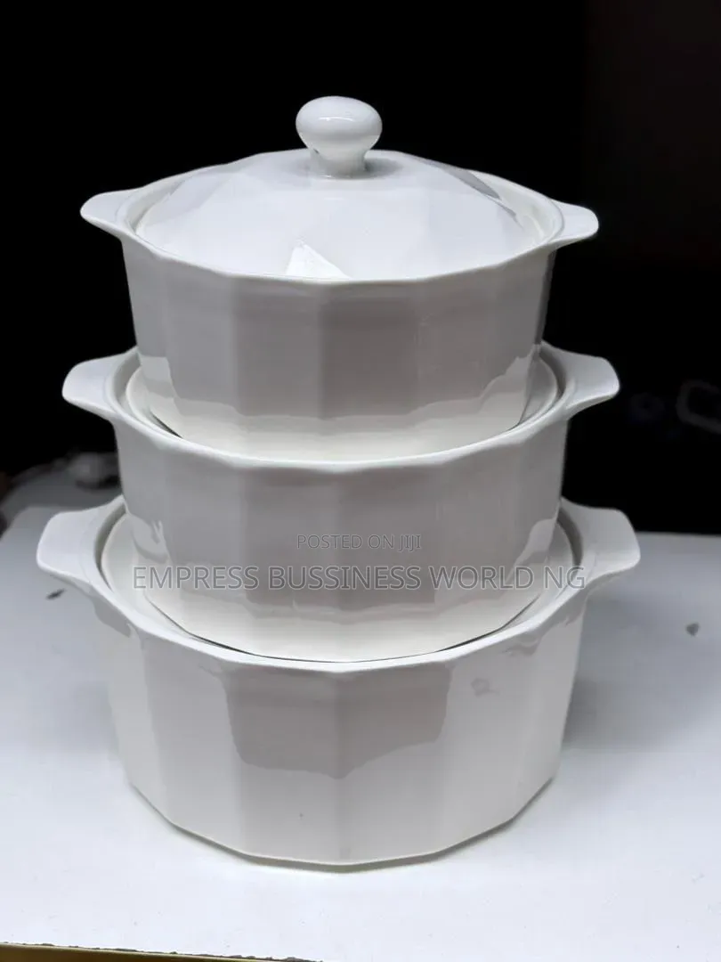 3 Pieces Breakable Dinner Sets