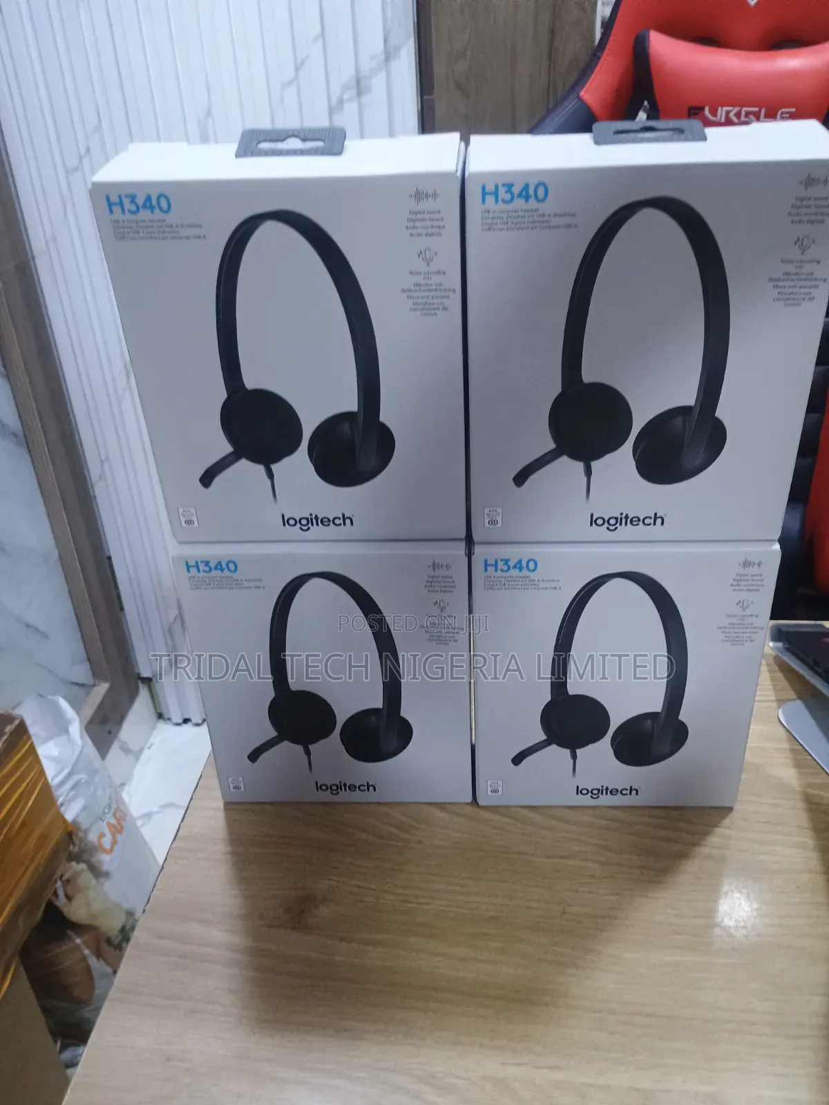 Logitech H340 Usb Stereo Headset With Noise-Cancelling Microphone