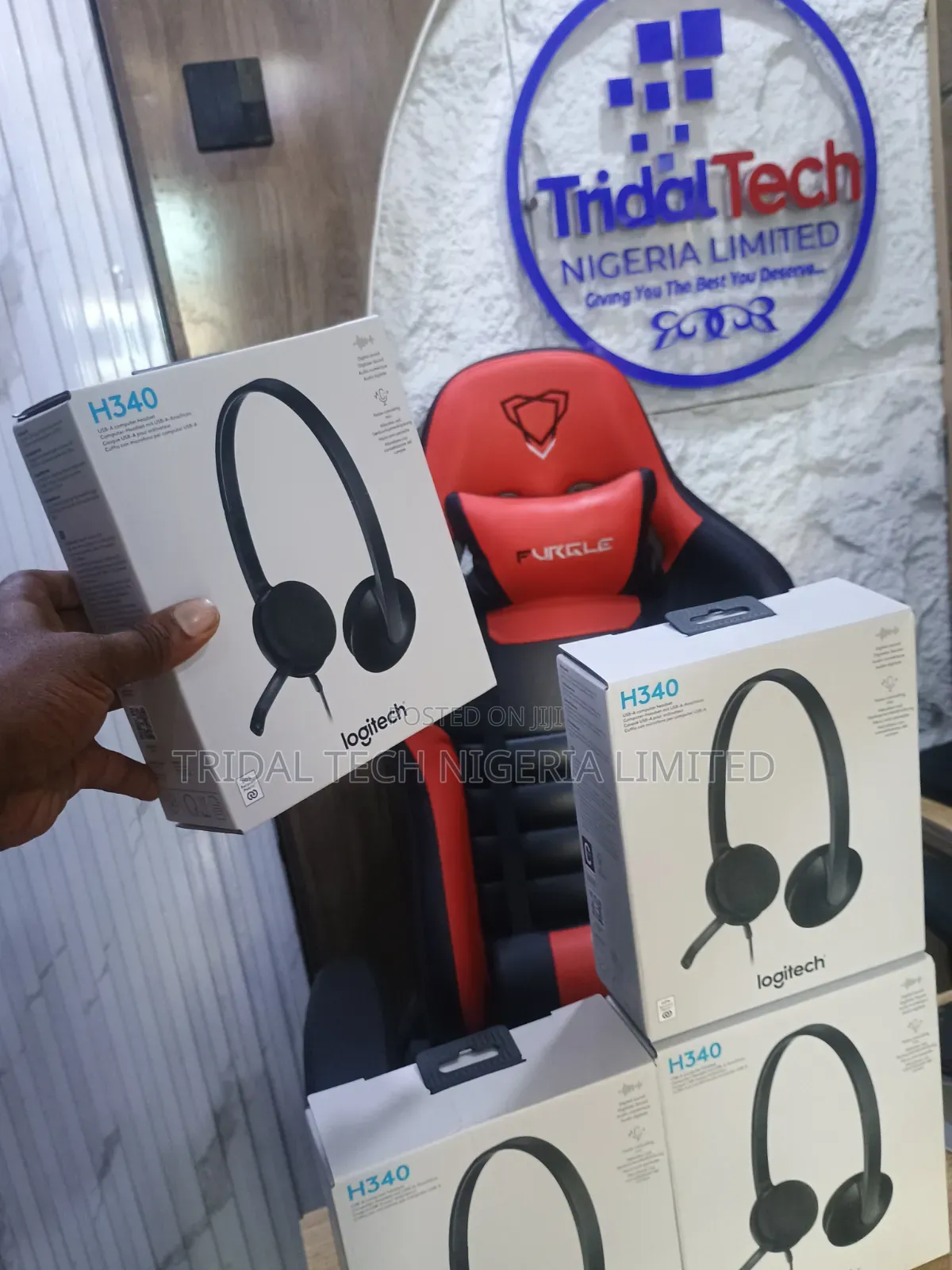 Logitech H340 Usb Stereo Headset With Noise-Cancelling Microphone