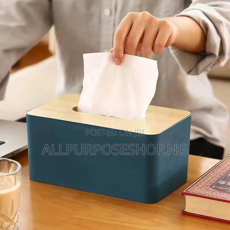 Wooden Tissue Box