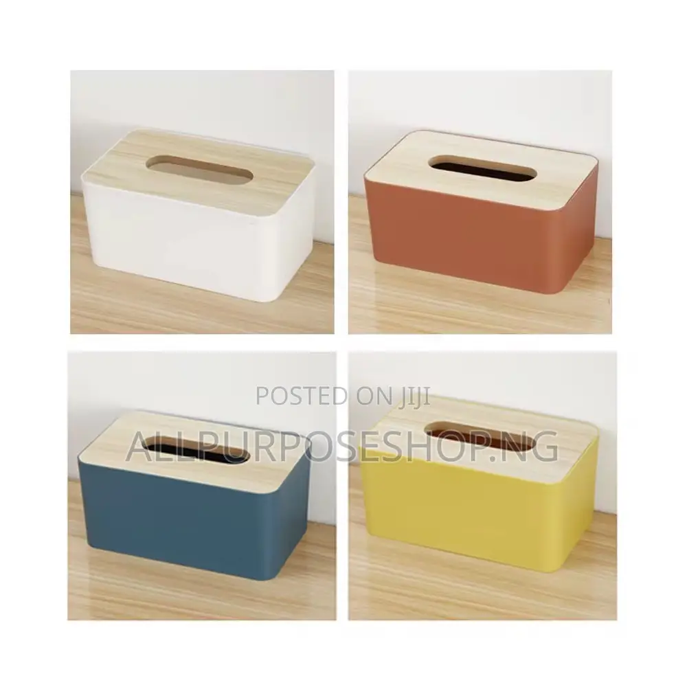 Wooden Tissue Box