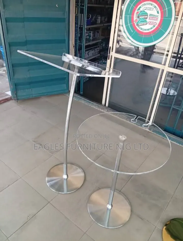 Topnotch Imported Unbreakable Acrylic Church Pulpit.