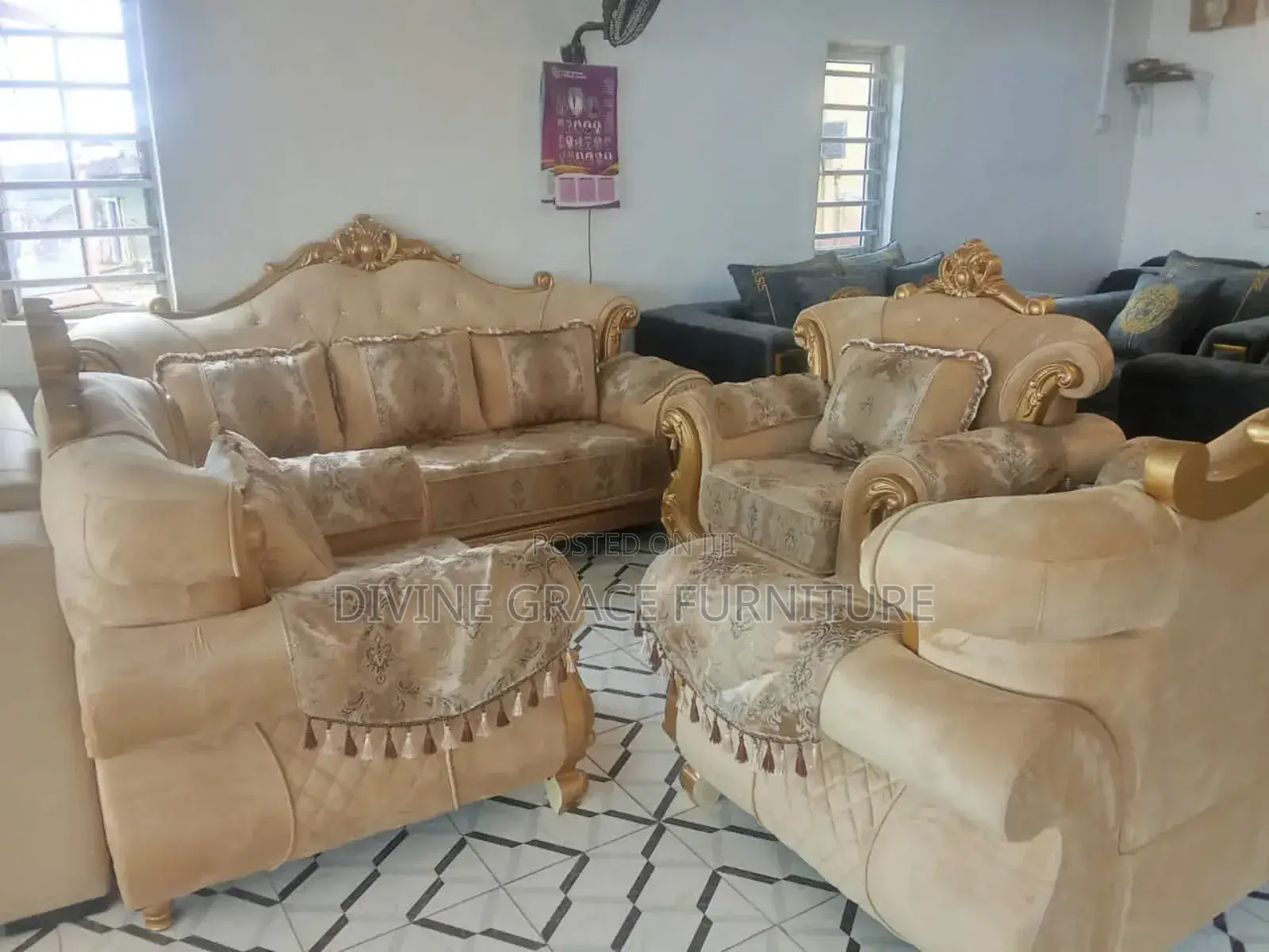 Royal Luxury Sofa Set