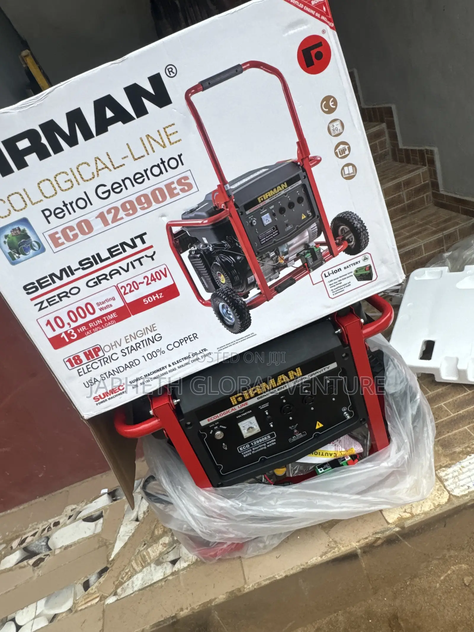 Powerful Firman 10kva Generator With Electric Start