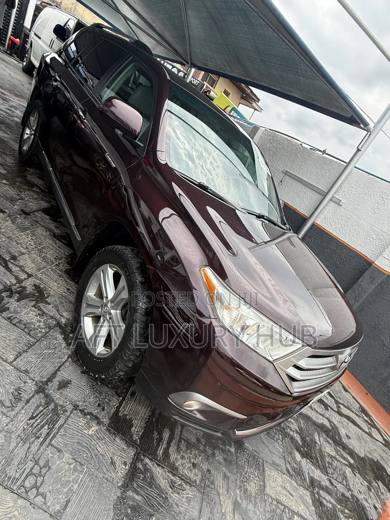 Toyota Highlander 3.5L 4WD 2013 Burgundy