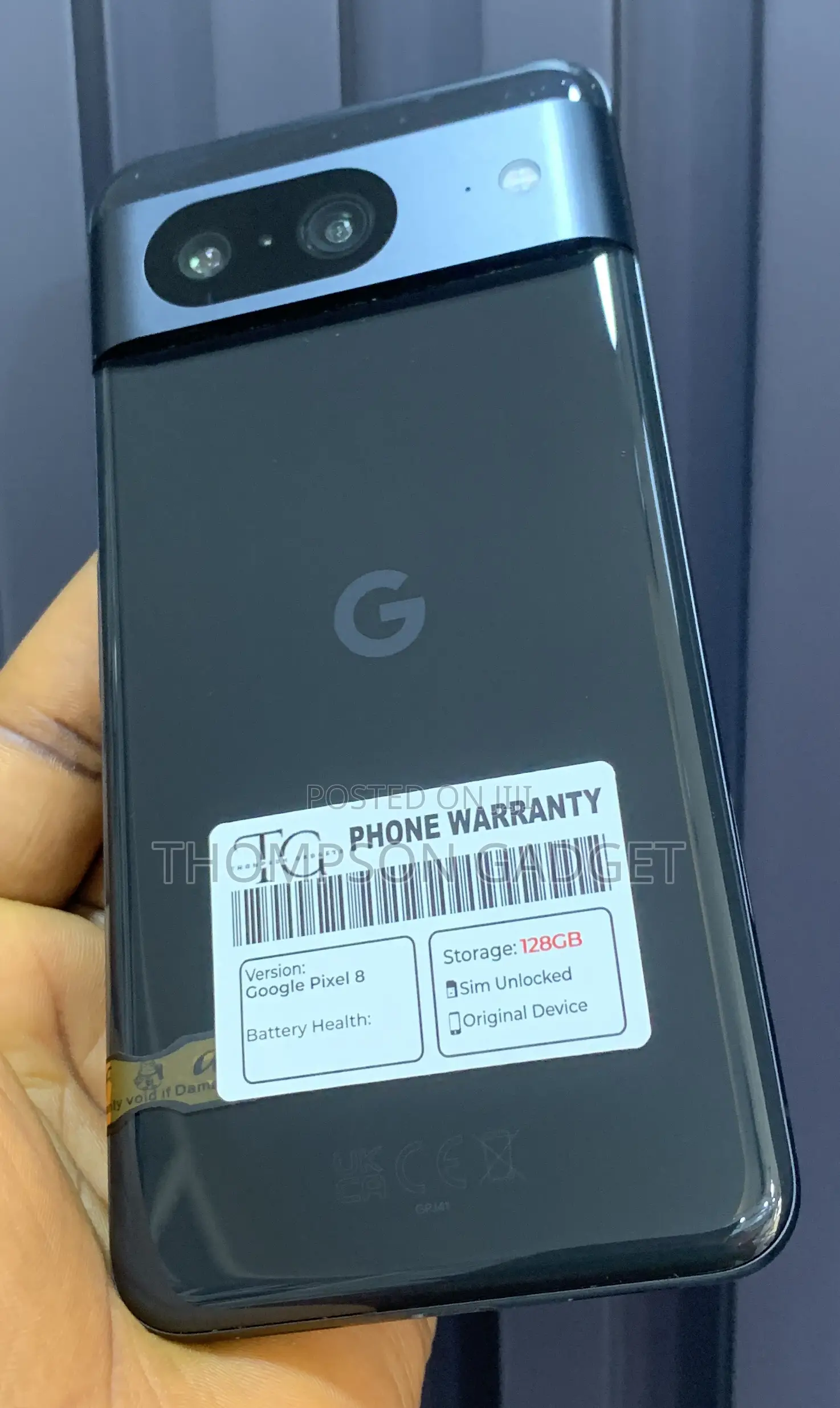 Google Pixel 8 128 GB Black