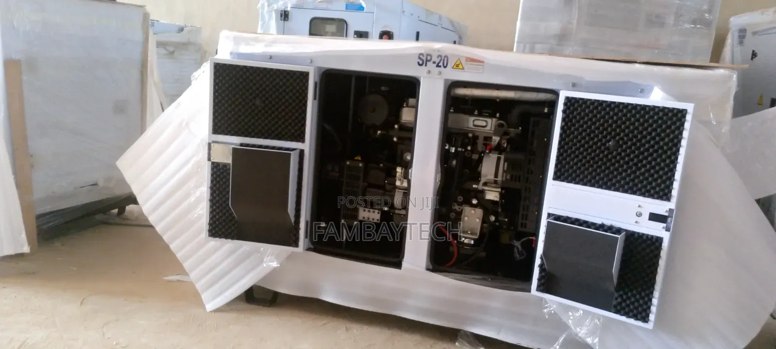 Perkins 20kva Generator Ready for Work