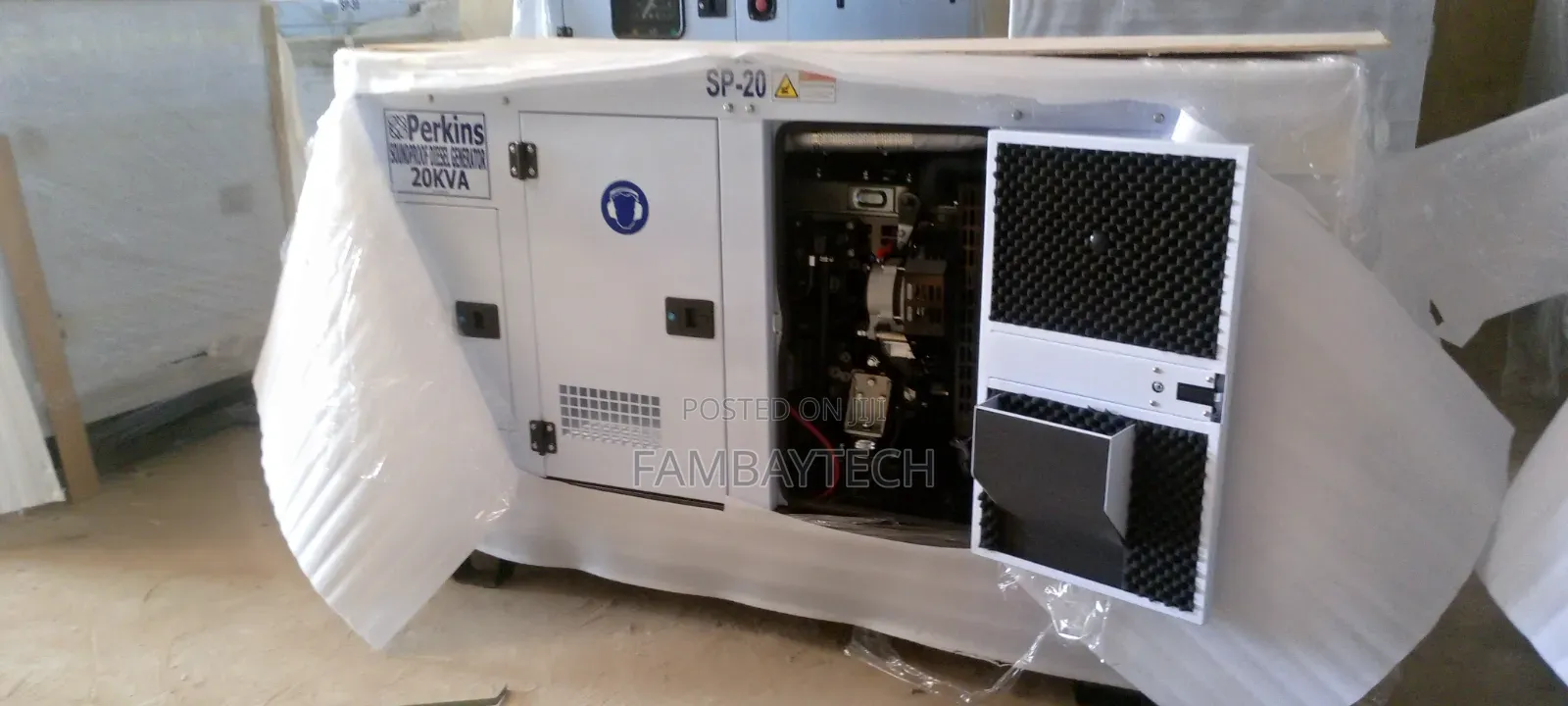 Perkins 20kva Generator Ready for Work