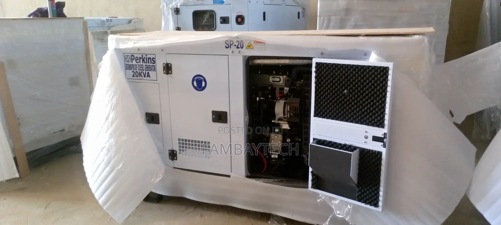 Low Noise Perkins 20kva Diesel Generator
