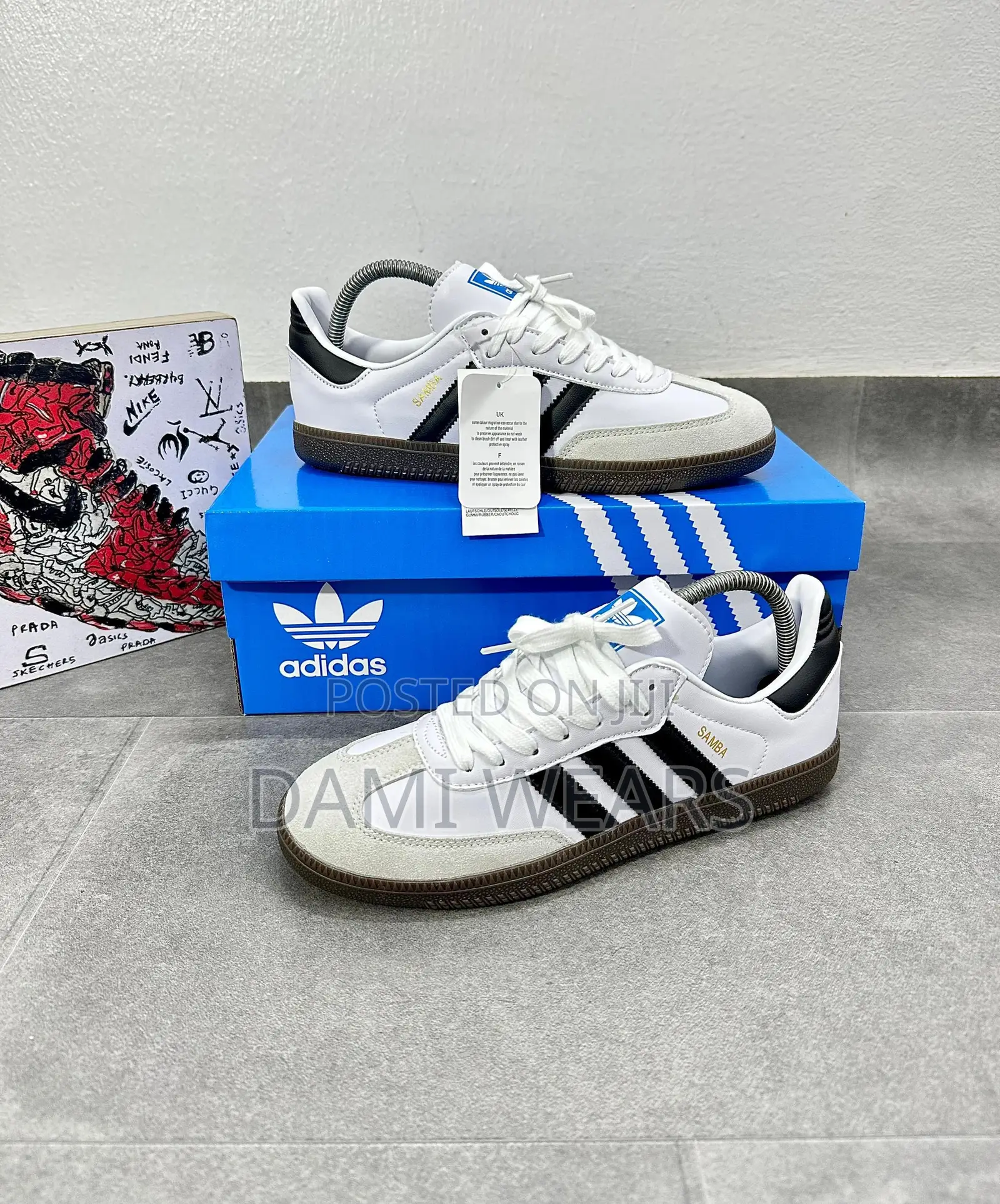 Adidas Samba White/Black