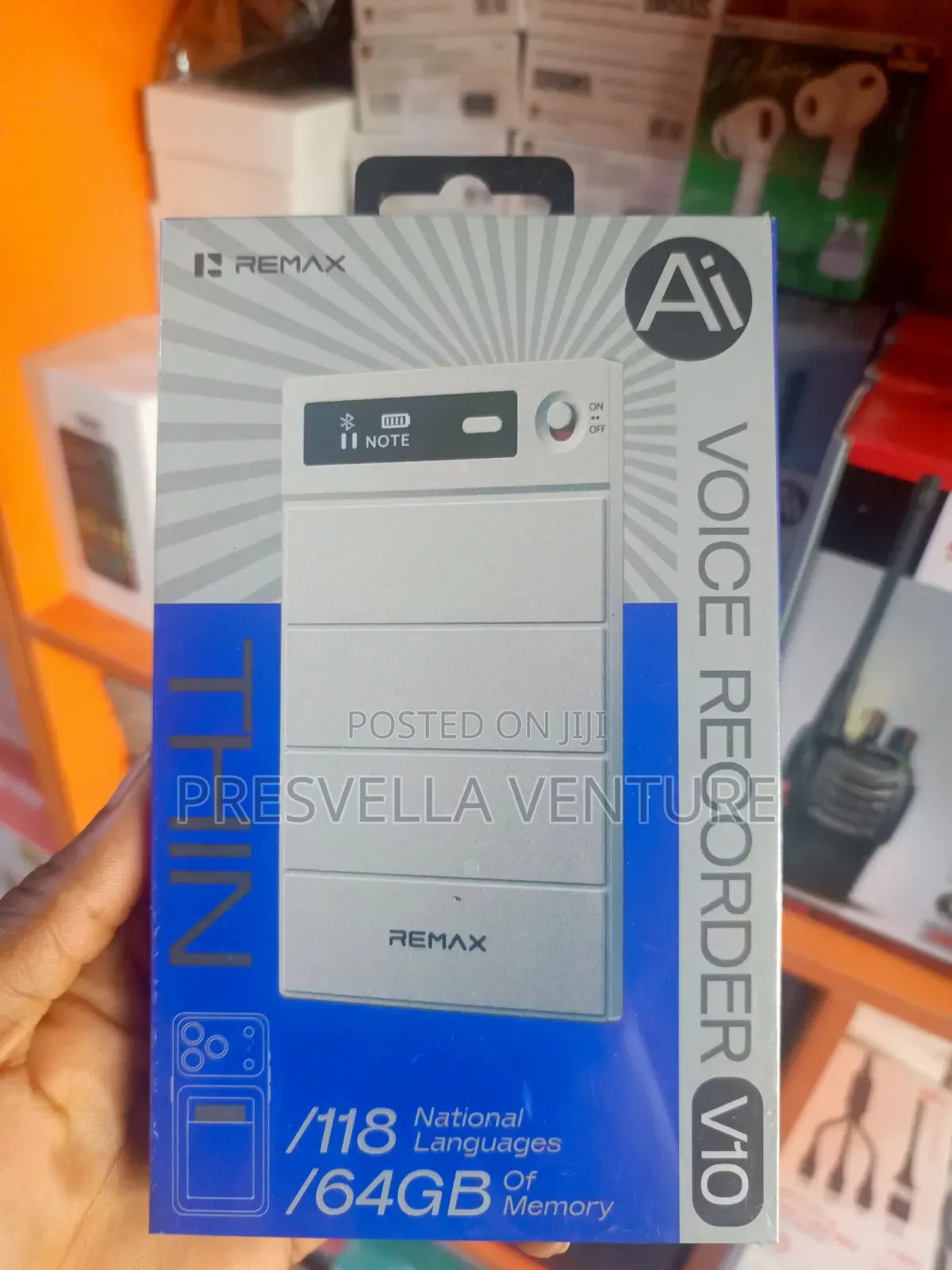 Remax V10 Ai Voice Recorder and Translator