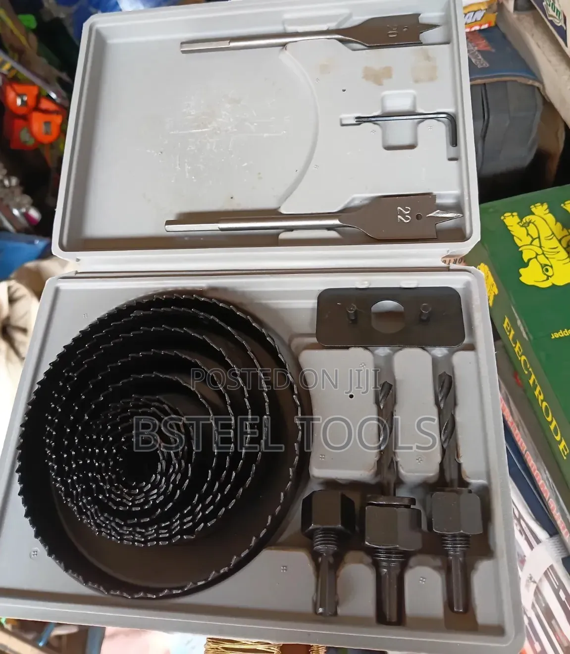 Heavy Duty Hole Saw Drill Bit Set – For Wood, Metal Pvc Cutting