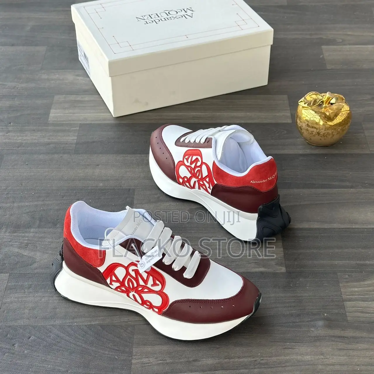 Original Alexander McQueen Bees Luxury Sneakers