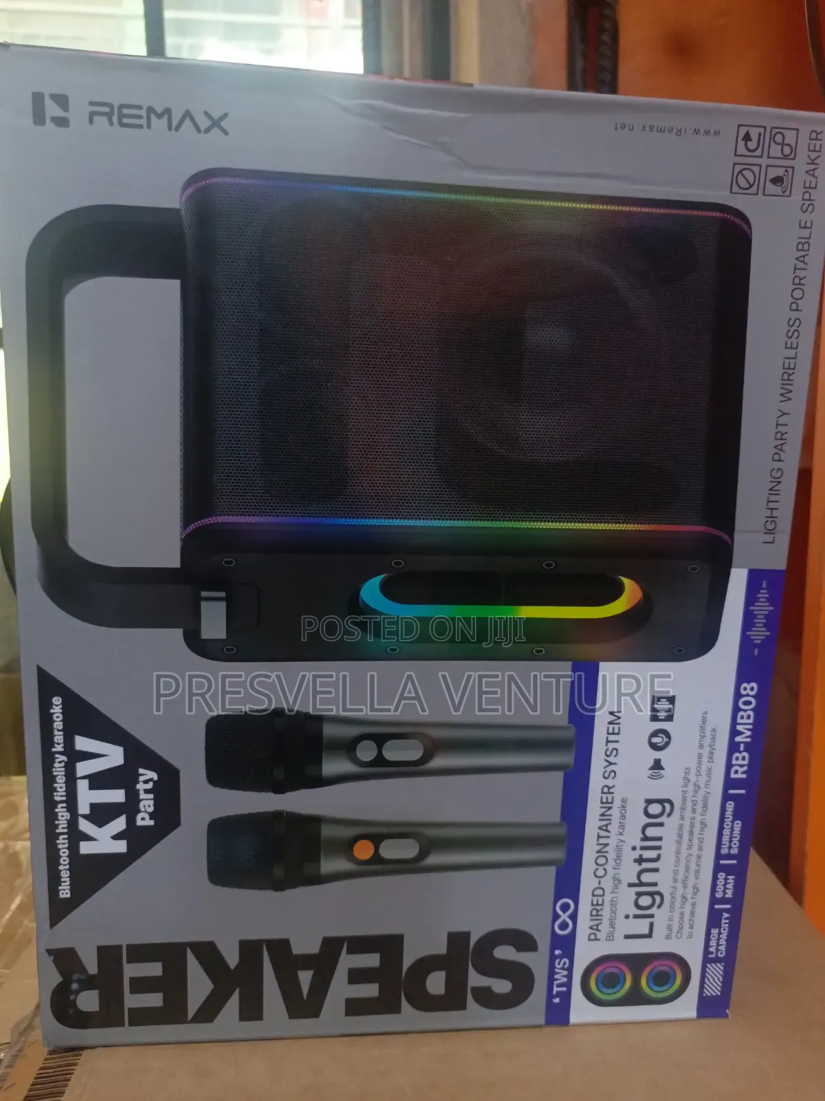 Remax Rb Mb08 Bluetooth High Fidelity Karaoke KTV Party