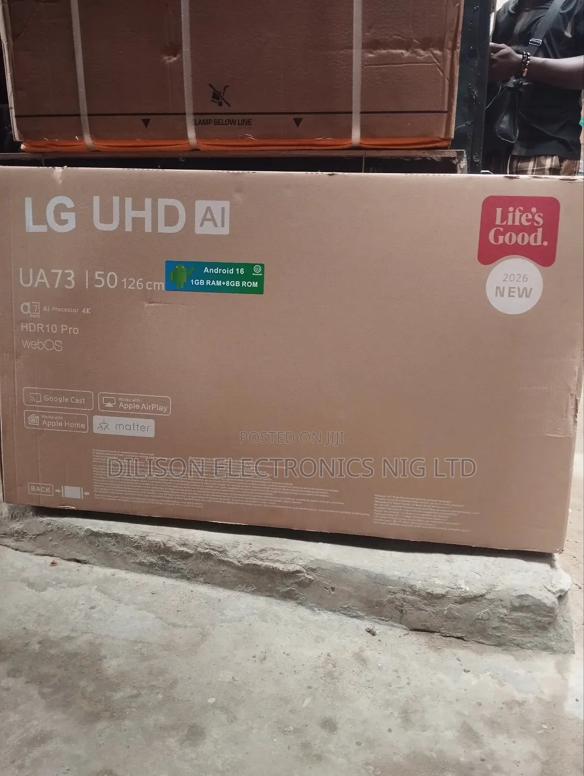 New Dition Lg 50 Uhd Ai Smart Watch Tv