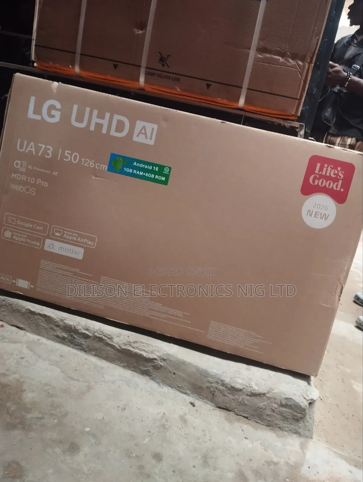 New Dition Lg 50 Uhd Ai Smart Watch Tv