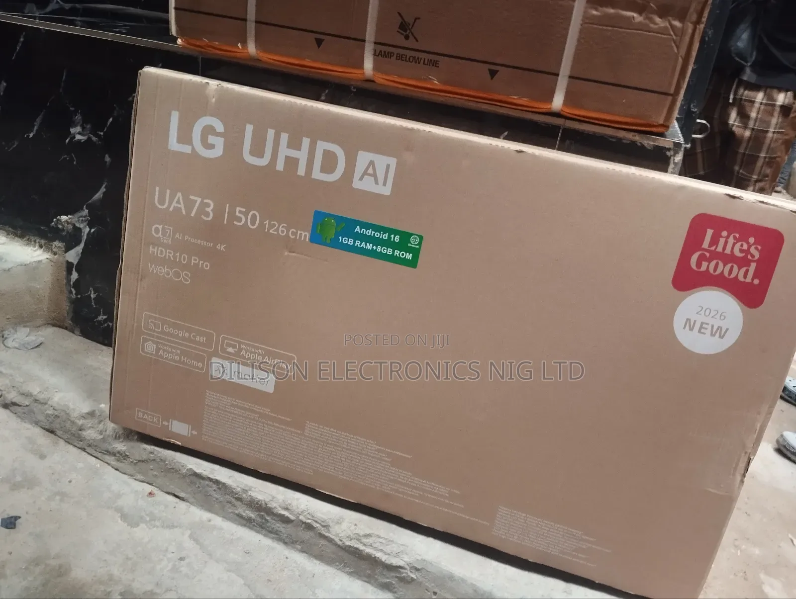 50" Lg Multi System Smart Uhd Frameless Tv
