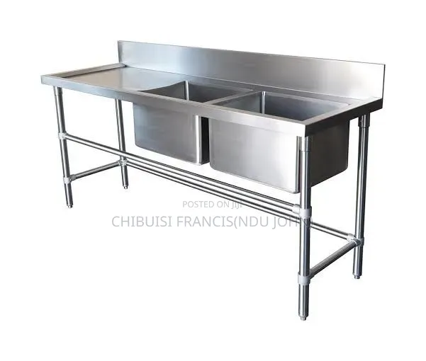 Industrial Heavy Duty Commercial Kitchen Sink (For Restaurant Hotels