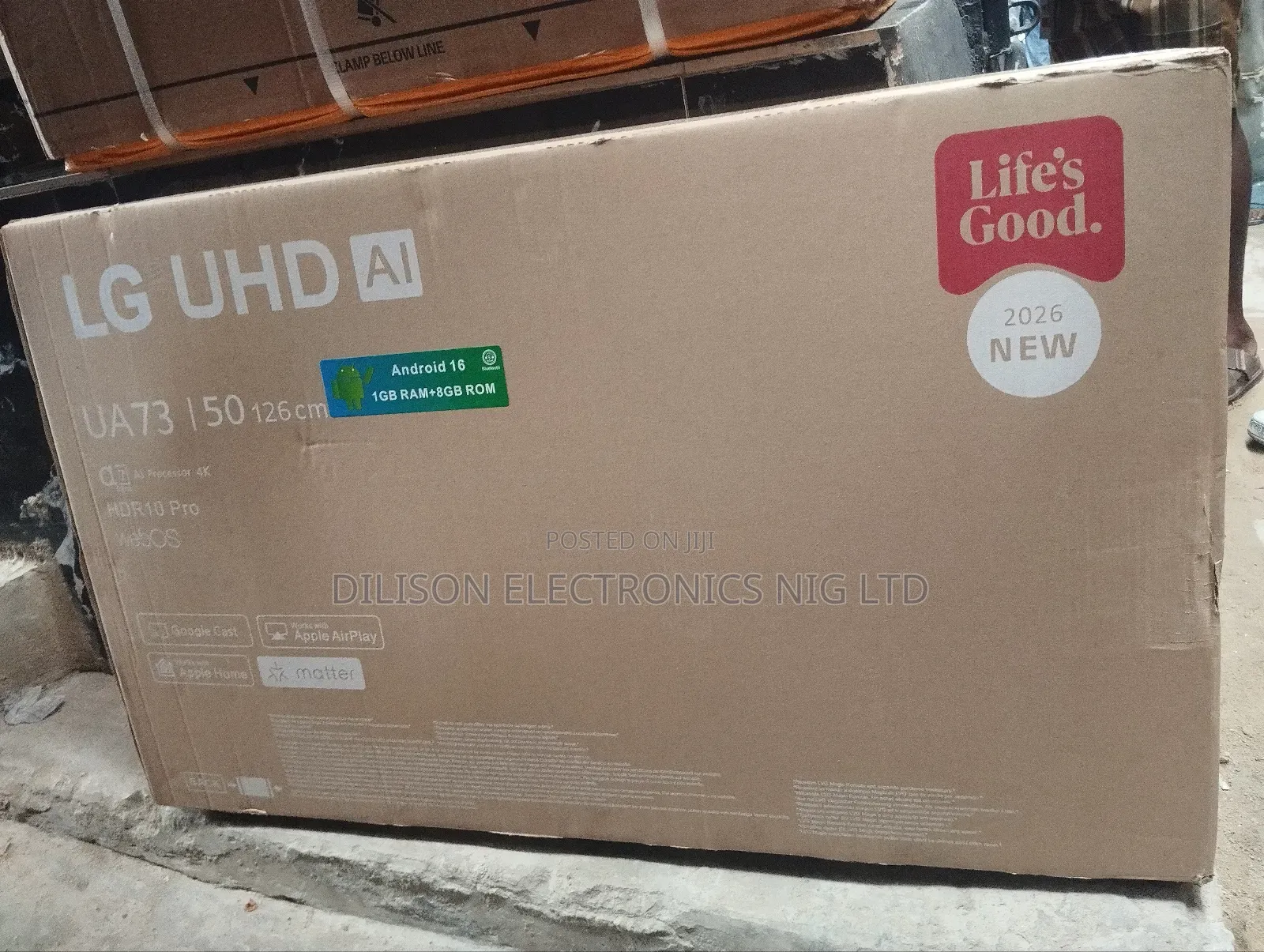 Brand New Lg 50" Ultra Uhd Smart Frameless