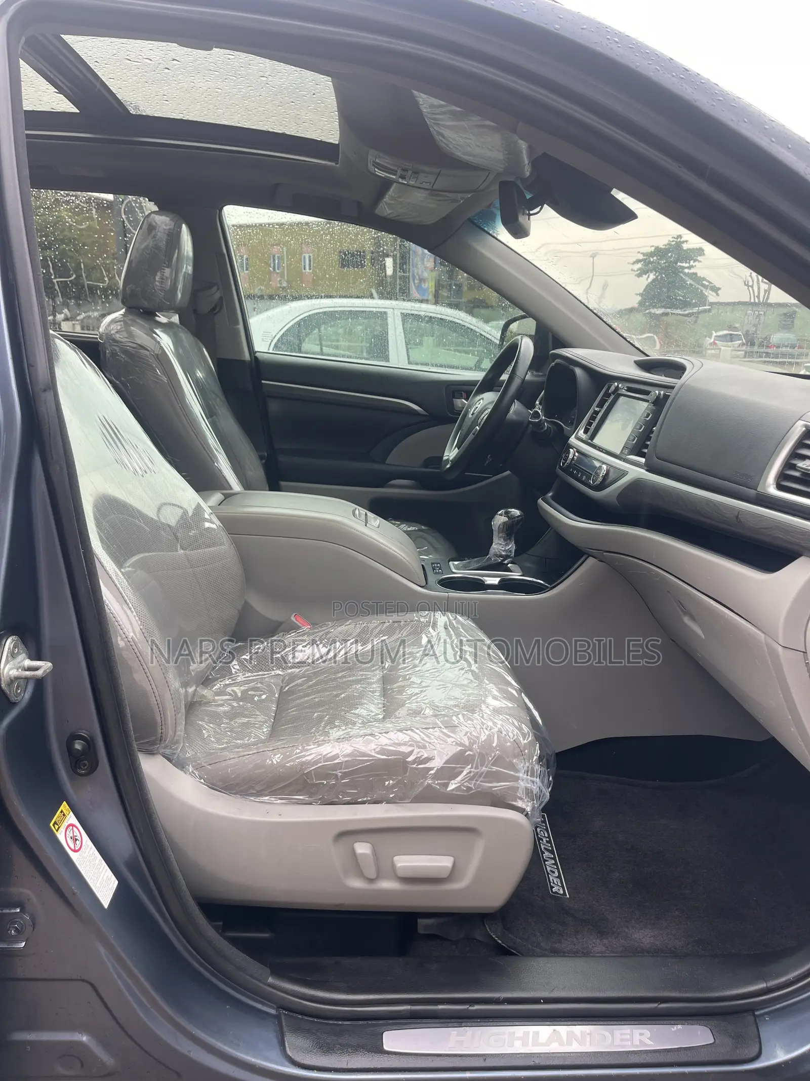 Toyota Highlander Limited Platinum 4x4 V6 (3.5L 6cyl 8A) 2018 Blue