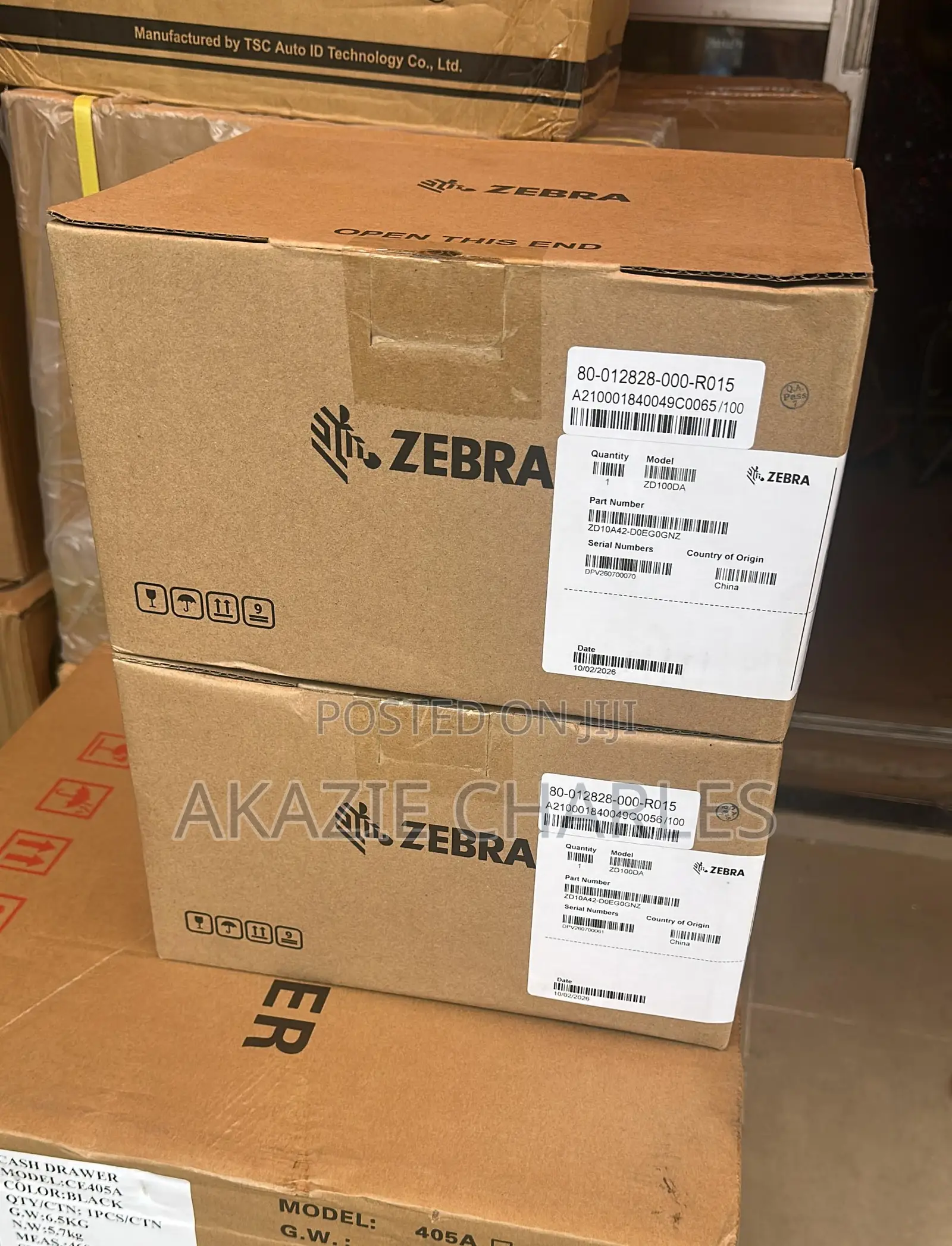 Zebra Zd100da Label Printer