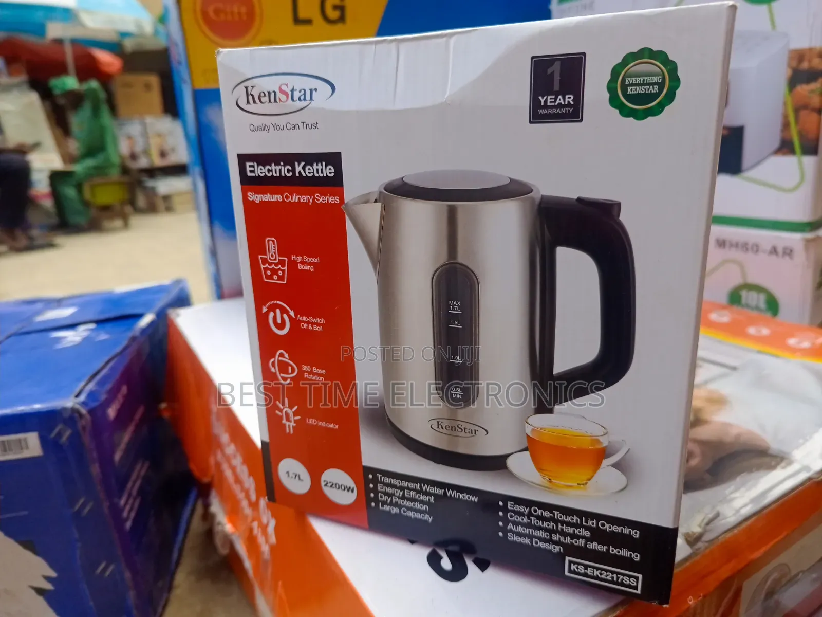 Kenstar 1.7l Electric Jug