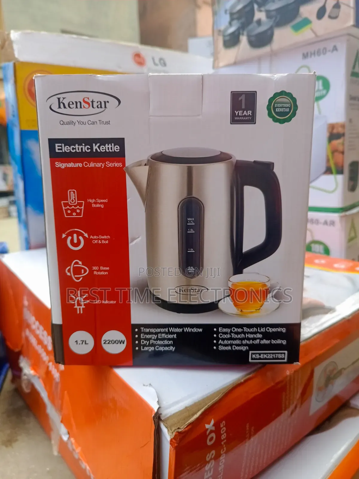 Kenstar 1.7l Electric Jug