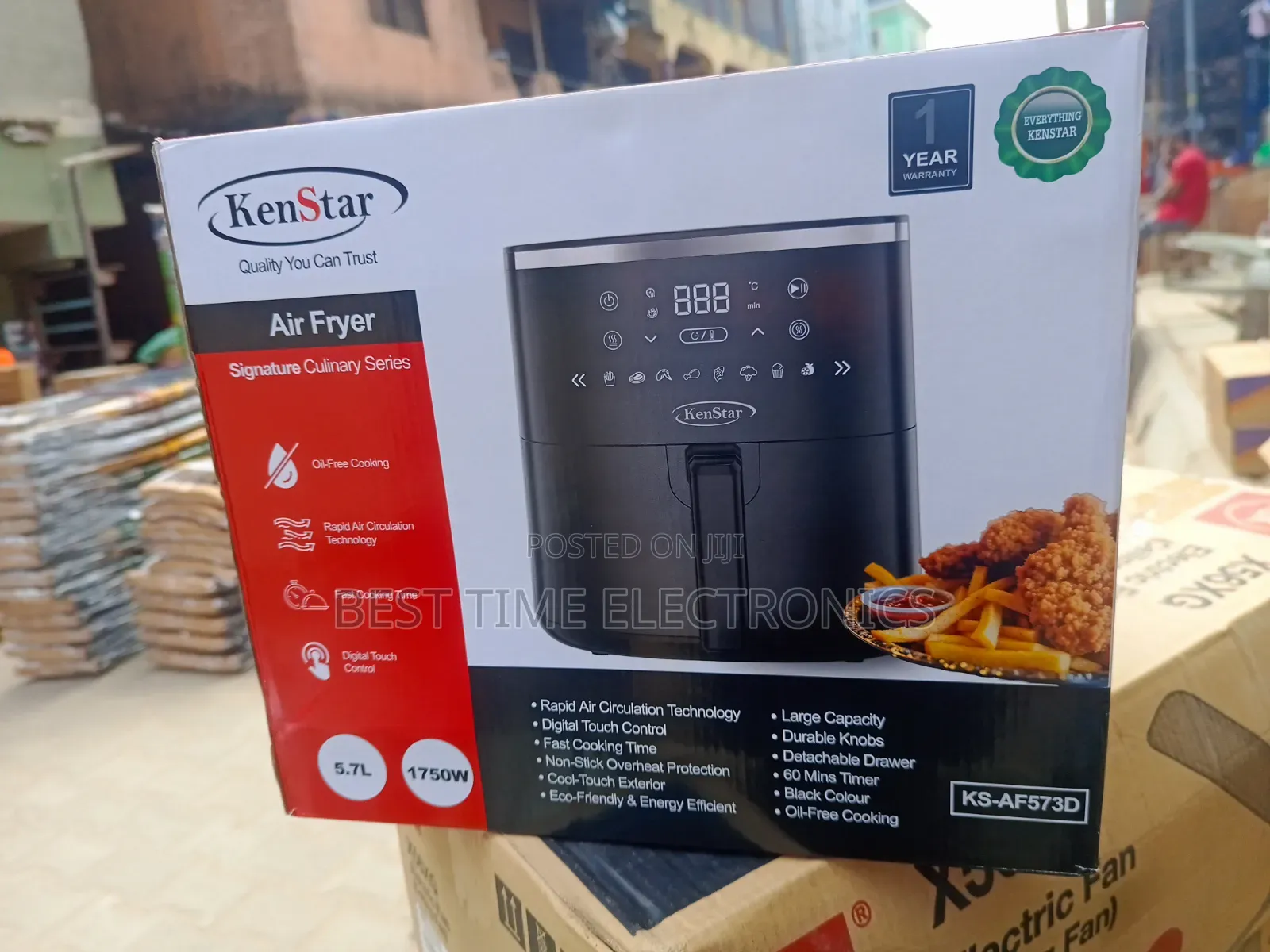 Kenstar 5.7ltr Air Fryer