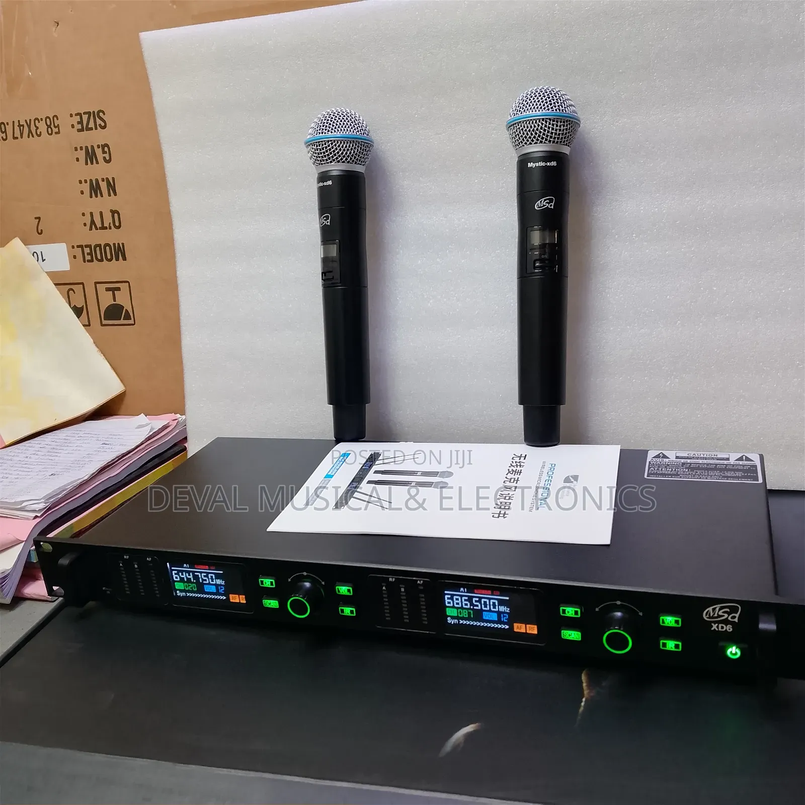 MSD Digital Wireless Microphone Xd6