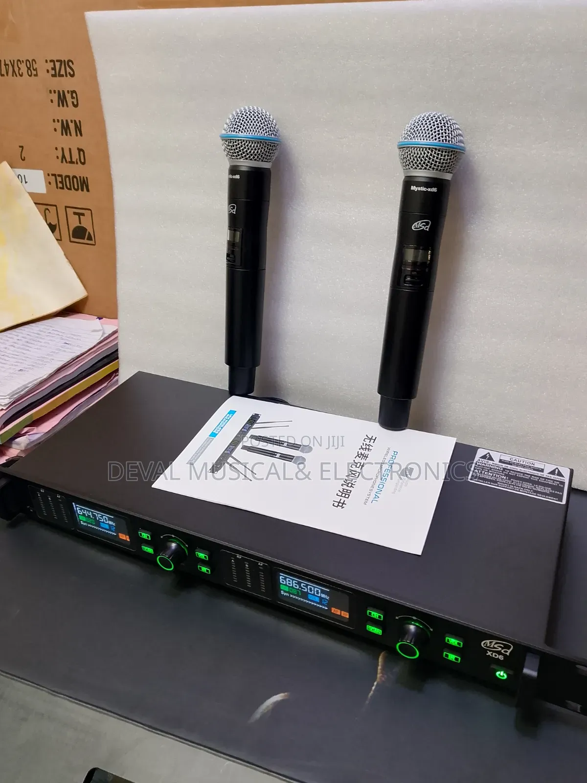 MSD Digital Wireless Microphone Xd6