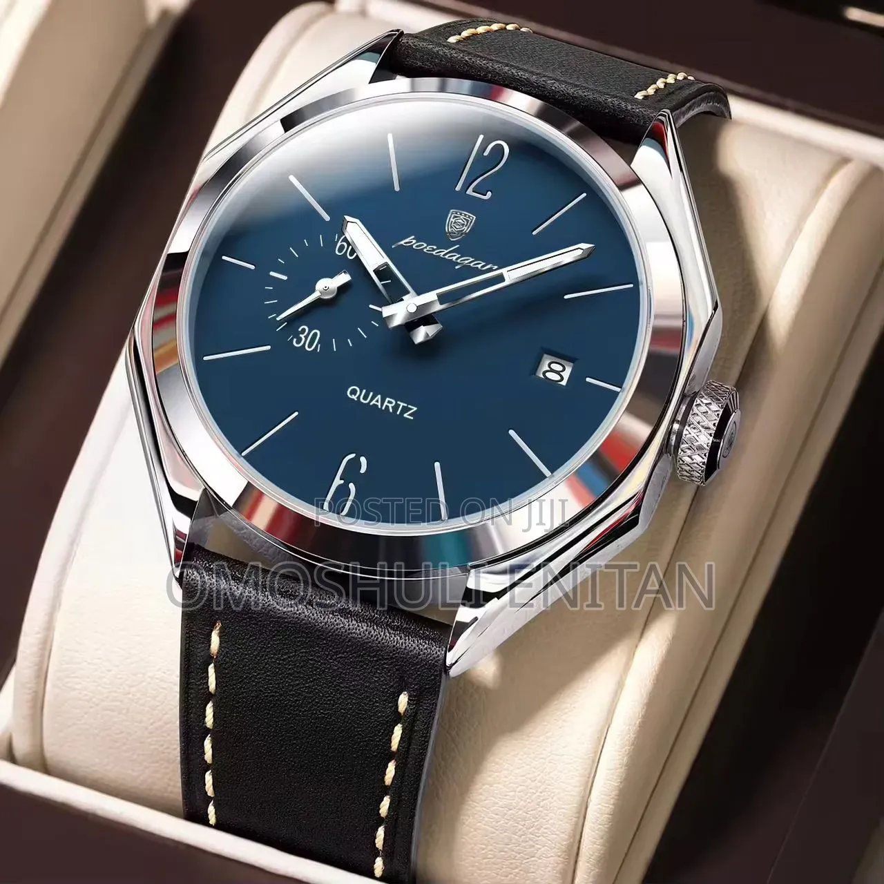 Poedagar Leather Watch