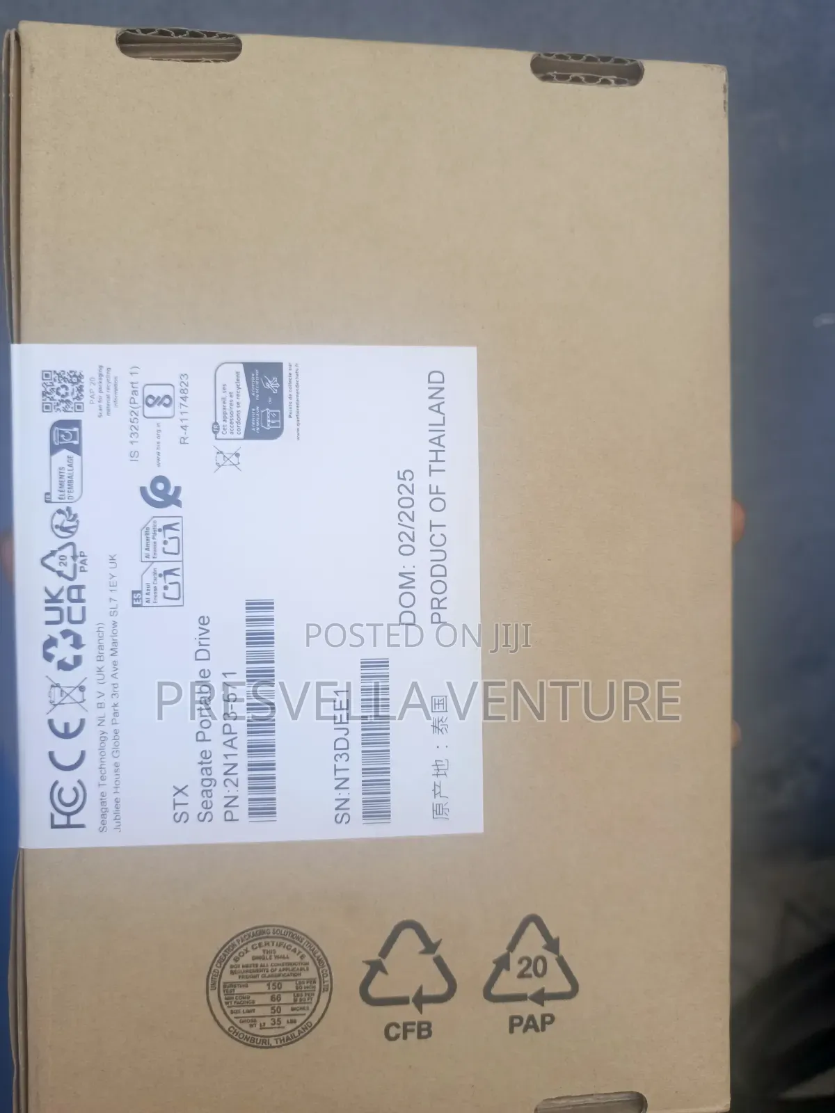 Seagate 4tb HDD Rescue Portable Drive