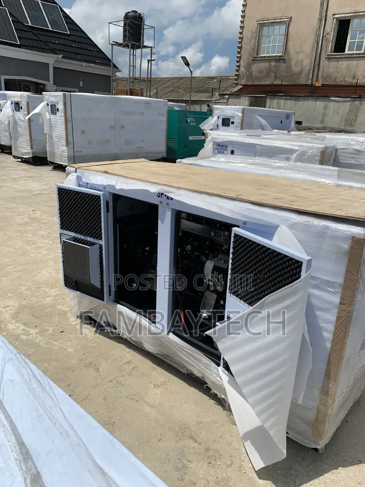 Commercial Perkins 20kva Silent Generator