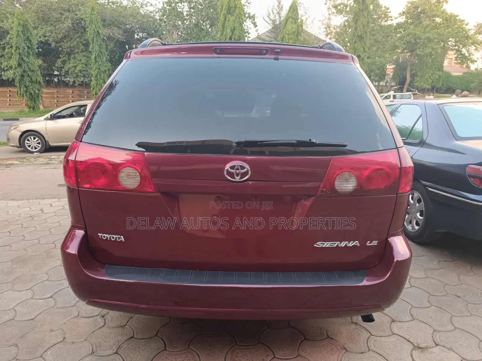 Toyota Sienna 2008 Red