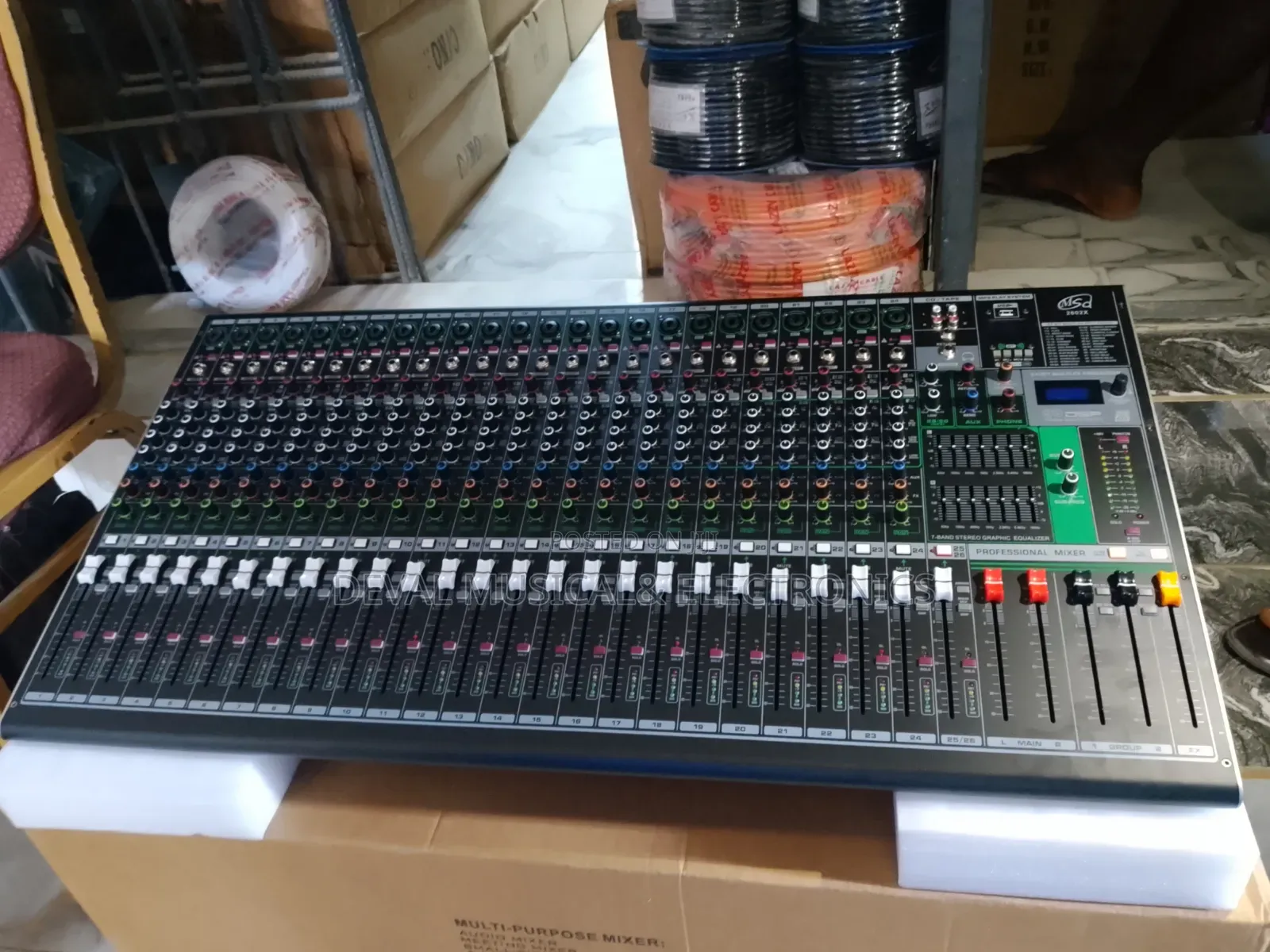 MSD 24channels Analogue Mixer