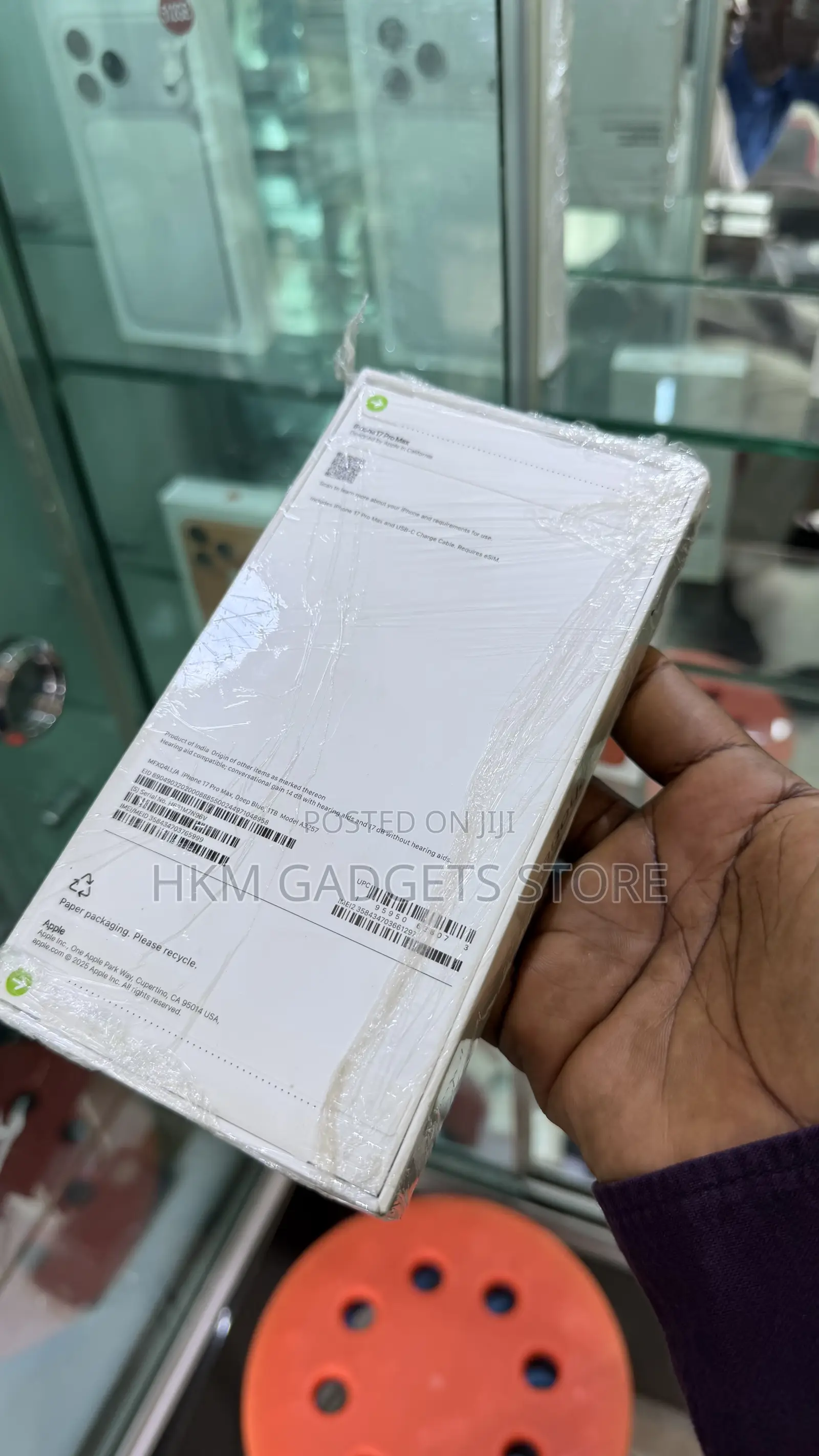New Apple iPhone 17 Pro Max 1 TB Blue