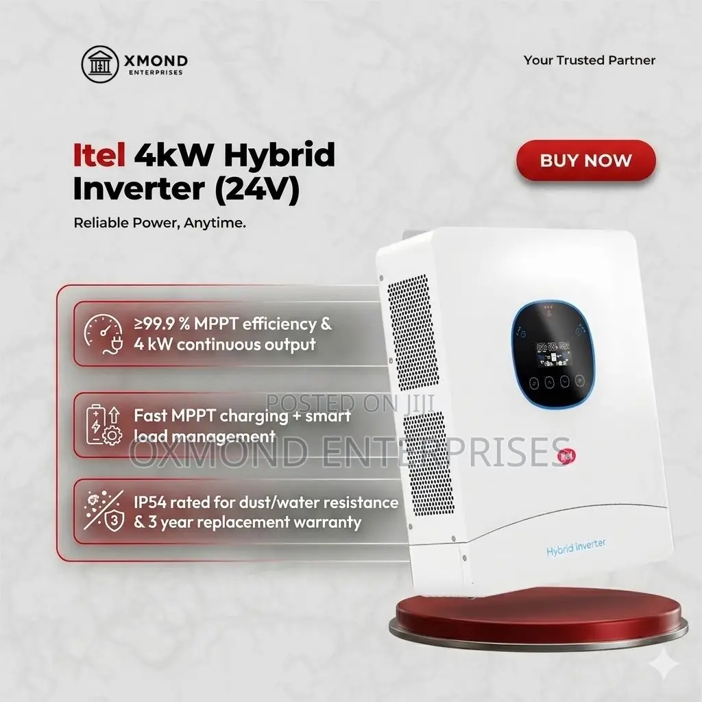 Itel 4kw Hybrid Inverter (24v)